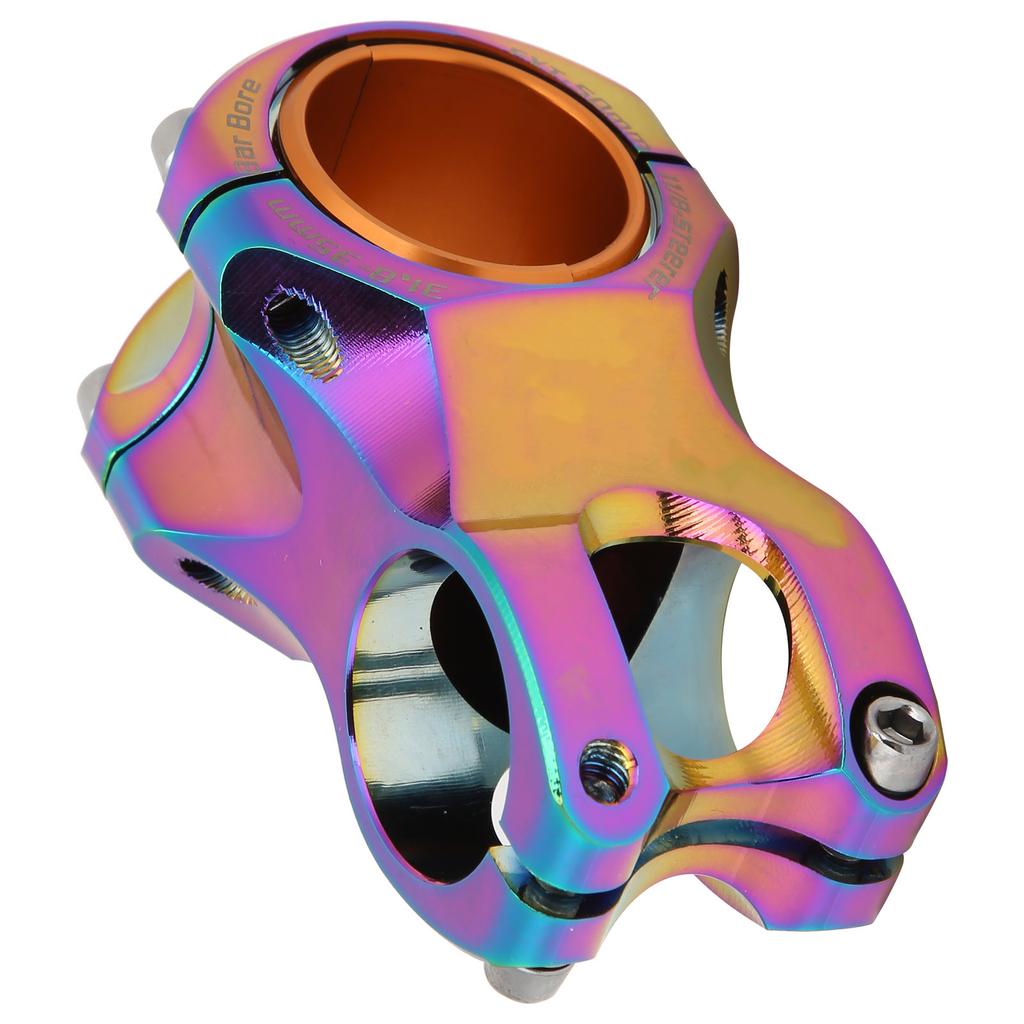 Bike Stem 31.8?35x50mm Colorful Bicycle Handlebar Stem for Road Bike Mountain Bike Bicycle Cycling