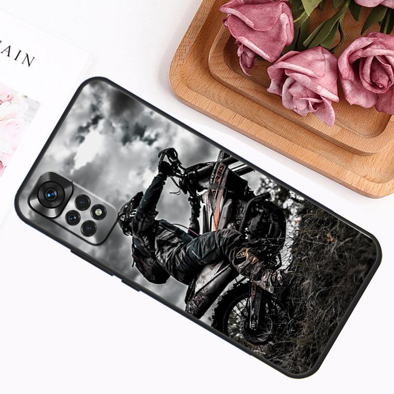Fashion Motorcycle Man Case For Xiaomi Redmi Note 14 13 12 11 9 10 Pro 9S 10S 11S 12S Redmi 14C 13C 12C 10C Cover