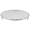 16,5 см многоцелевая круглая металлическая проволочная паровая охлаждающая стойка для барбекю/углеродная сетка для выпечки/гриль/решетка для сковороды аксессуары для барбекю