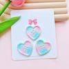 50 PCS New Resin Buttons Vintage Cute Garment Ornaments DIY Floral Accessory
