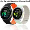 Силиконовый ремешок 22 мм 20 мм для Garmin Vivoactive 6/Vivomove Trend/570 970 965 265 255 165 55 Магнитный браслет для Garmin Venu 3 2