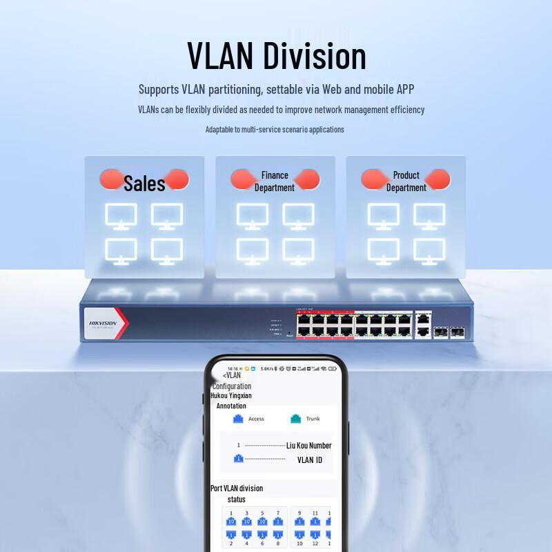 HIKVISION DS-3E1726-E 26-Port Managed Ethernet Switch