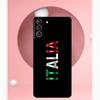 Чехол с флагом Италии для Samsung Galaxy S24 Ultra S22 Plus S20 S21 FE S8 S9 S10 Note 10 20 S23 Ultra Cover
