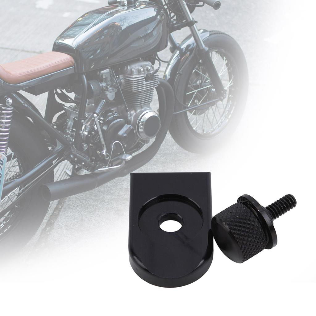 Алюминиевая вкладка для болта сиденья, винт, ручка-крышка, устойчивая к коррозии, ручка крепления сиденья, мотоциклетные аксессуары для Harley