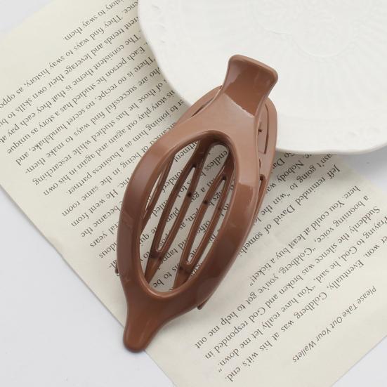 Заколка для волос, женская пластиковая заколка на затылке, прочная фиксация, легкий, удобный дизайн, аксессуары для волос с когтями