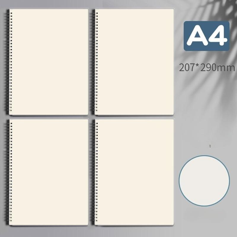 80 листов/ 160 страниц Тетрадь в квадратную линию A4 A5 B5 на спирали, бумажный журнал-дневник для эскизов для школы, тетрадь, канцелярские товары