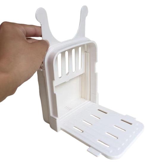 Хлеборезка для домашнего хлеба Складное руководство по нарезке хлеба 3 размера Тонкая хлеборезка Ручная хлеборезка для кухонных бубликов