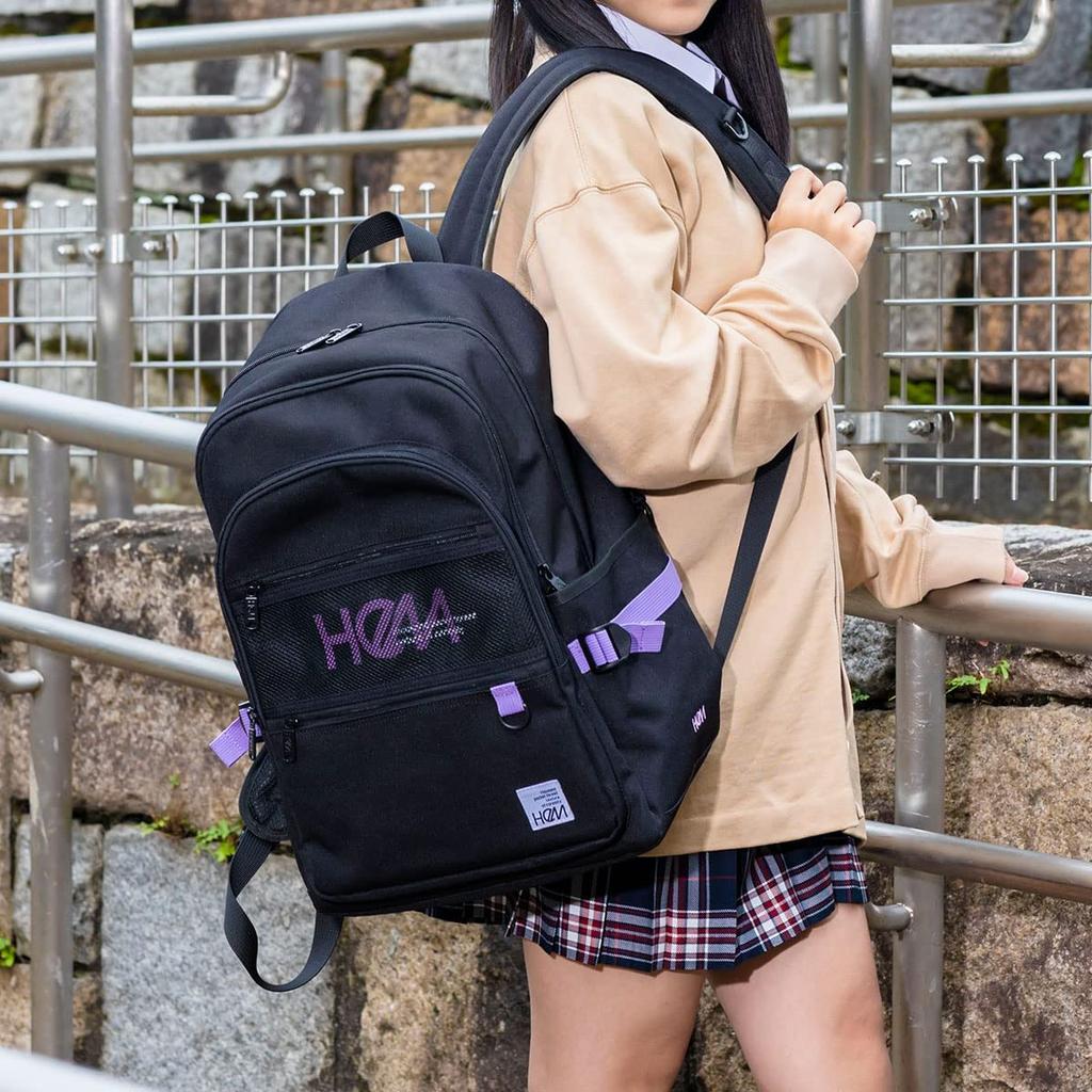 Backpack School Backpack 30L Ray Daypack Type Large Capacity Junior High School High School Girls School Backpack School Club Activities Ladies Men