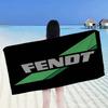 Сельскохозяйственный трактор Fendt Аниме Пляжное полотенце для купания Мягкое впитывающее полотенце Детские подарки для детей Путешествия Кемпинг Спортзал