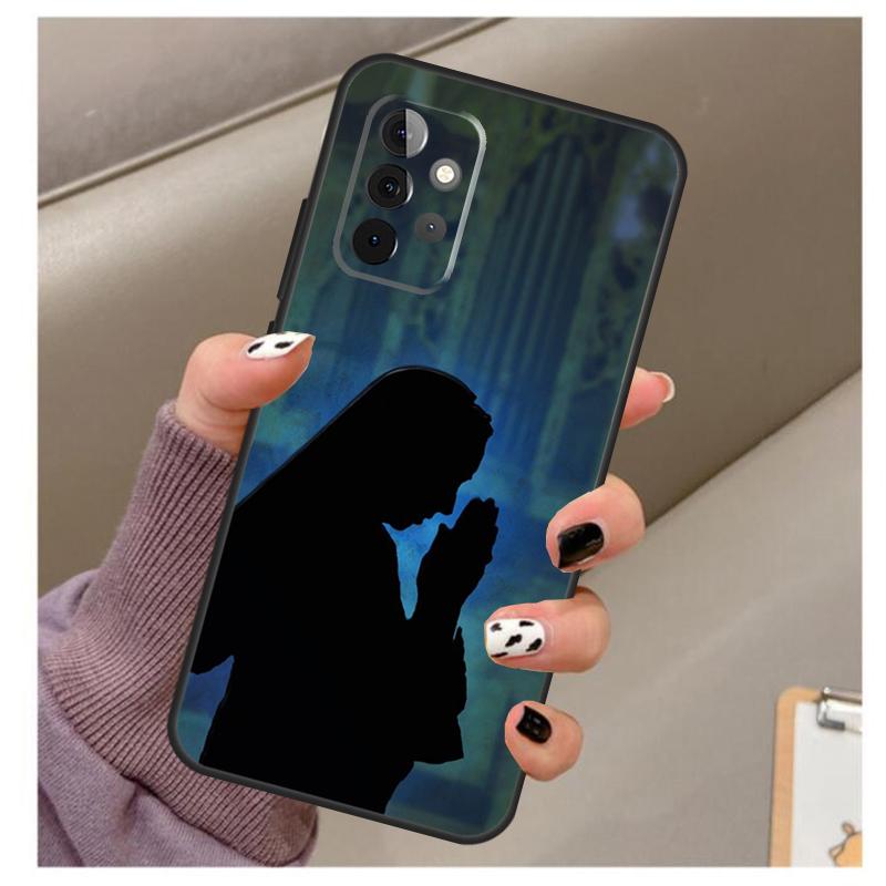 Sister Style Nun Sexy Girl Case For Samsung Galaxy A33 A13 A53 A34 A54 A14 A15 A16 A26 A36 A56 A12 A32 A52 A06 A35 A55
