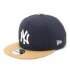 9FIFTY New York Yankees 12492799 козырек темно-синий белый пшеничный