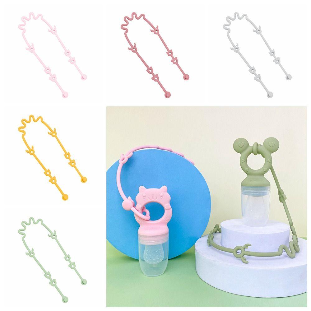 Держатель для соски-пустышки в виде оленя, силиконовые детские игрушки для прорезывания зубов, ремни, цепочка для детской соски-пустышки для детей