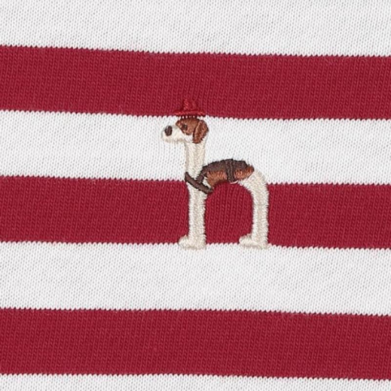 [hedges Kids] Красный Полосатый галстук R huf11tR02m Wn 