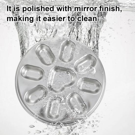 Миска для медленного кормления питомцев, нескользящая конструкция, способствует медленному кормлению, миска из нержавеющей стали для собак мелких и средних пород