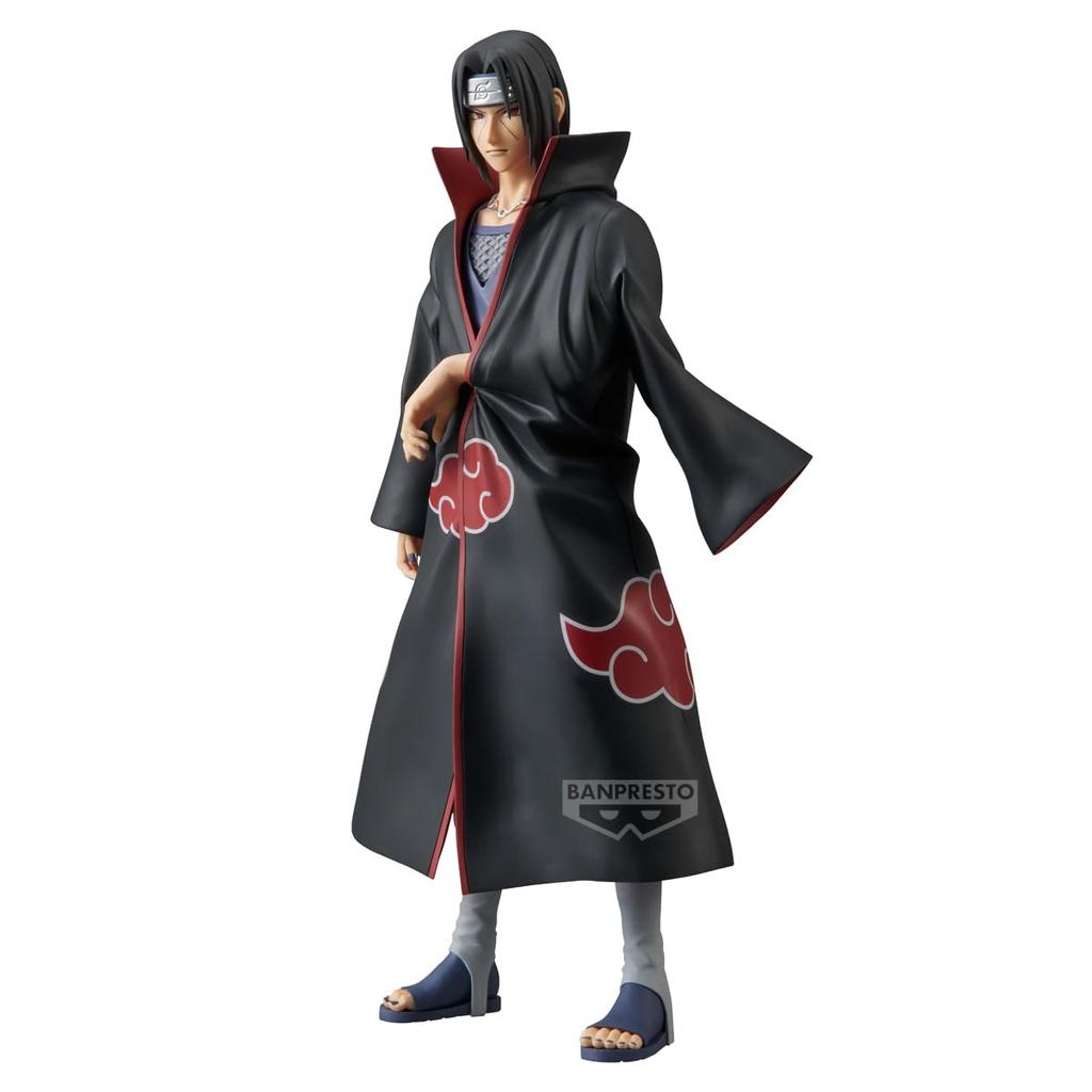 Banpresto Itachi Uchiha from Naruto Shippuden Grandist 28cm BP28670P Multicolor Collectible Perfect for Anime Fans Figure,
