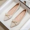 Fashion Soft Soled Pointed Single Shoes Womens Summer New Shallow Flat Shoe Womens Outer Wear Korean Version Fashion Casual Women Shoes