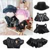 Suit Clothing Plush Doll's Clothes PU Leather Jacket 20cm Doll Overalls Doll Outfit Accessories