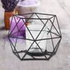 3D Геометрический Подсвечник, Железо, Декор