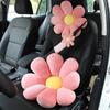 Soft Car Headrest Neck Pillow Lumbar Support Waist Cushion Driver Seat Backrest Car Cushion Driving Waist Support Breathable
