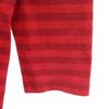 marimekko Made in Finland Border Pattern 7 minutes sleeve Cut S Red tops Women Used