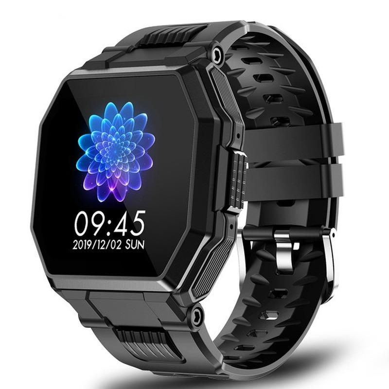Full Touch Screen Smart Watch Sports Bluetooth Call Watch Blood Pressure Monitor Message Reminder Business Smartwatch Men