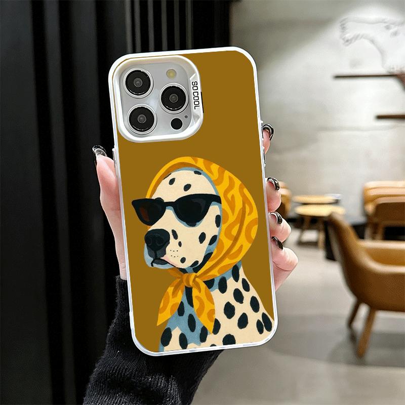 Чехол для телефона Dalmatian Cute Dog, противоударный, для iPhone 17 Air 16 16E 15 Pro Max 14 Plus 13 Mini 12, задняя крышка, защита от падения, Fundas