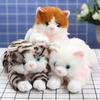 Simulated Cat Plush Toy Dolls, Singing Party Kitten Dolls, Children's Birthday Gifts, Sleeping Dolls