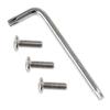 YOURS Y608-016 Compatible License Plate Lock Bolt [M6 X 22.2 Mm] FRONX License Plate
