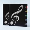 Flexible Stave Storage Holder 20Pages Music Clip Folder High-quality Music Score Folder