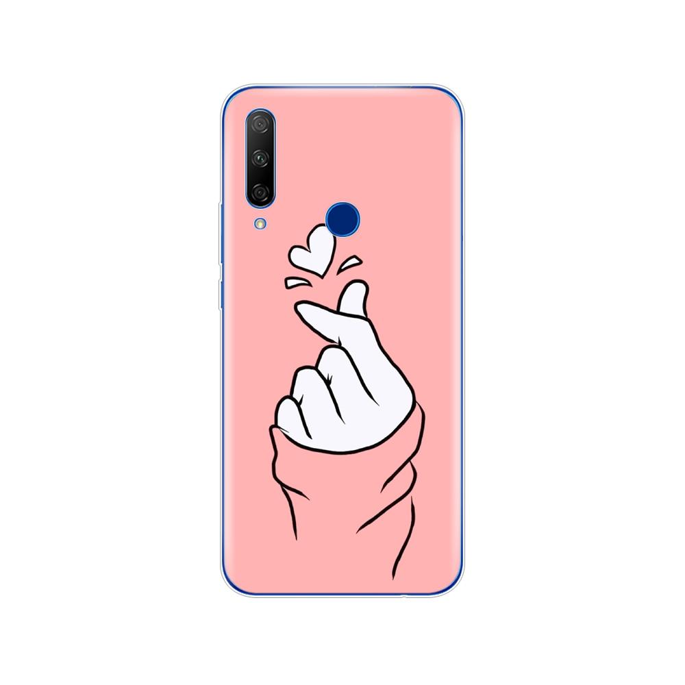 Для Honor 9X Global Case Honor 9X Премиум Чехол Силиконовый ТПУ Мягкая задняя крышка Чехол для телефона Для Huawei Honor 9X Premium STK-LX1 Бампер