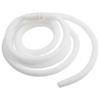 Удлинительная трубка для сливного шланга стиральной машины и кондиционера с зажимом из нержавеющей стали для соединений диаметром 15 20 мм