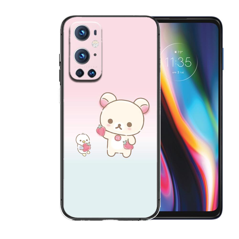 TOPLBPCS Cute Rilakkuma For OnePlus Nord N100 N10 5G 9 8 Pro 7 7Pro Case Phone Cover For OnePlus 7 Pro 1+7T 6T 5T 3T Case