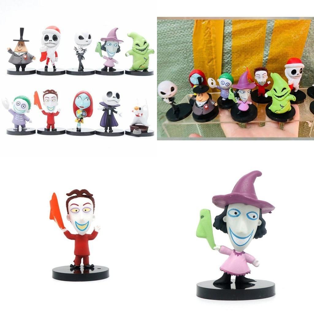 Восхитительный набор фигурок Джека Скеллингтона с куклами персонажей «Кошмара перед Рождеством» для детей и коллекционеров