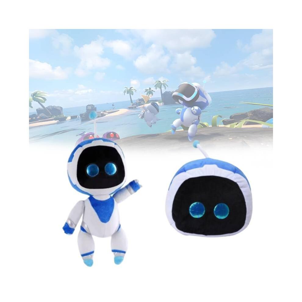 (White)Astro Bot Plüschtier süß Cartoon Kindergeburtstag Urlaub Geschenk Dekokissen