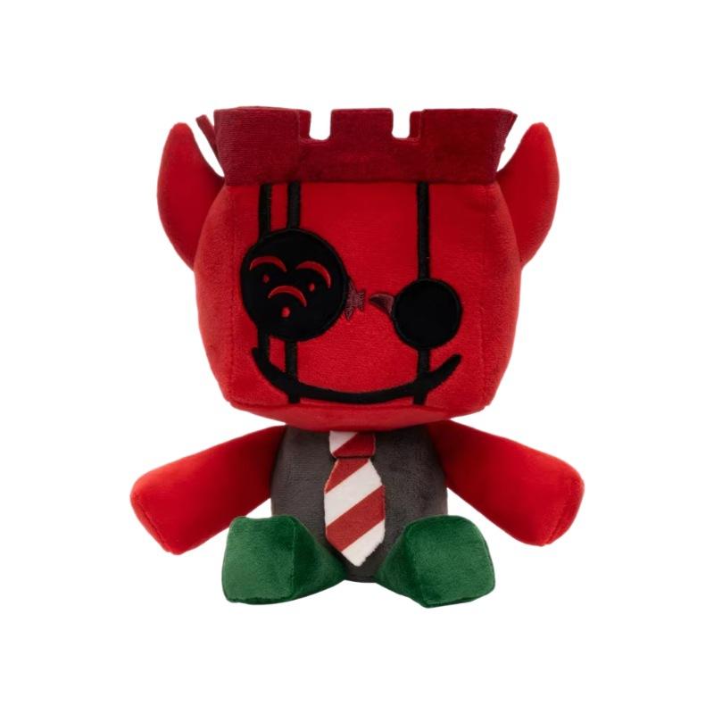 25 см Плюшевая игрушка Roblox Forsaken-JX1DX1 Красный Дьявол Мягкая игрушка Игровой аксессуар Мягкая плюшевая кукла Подарок на день рождения Для фанатов игр Домашний декор