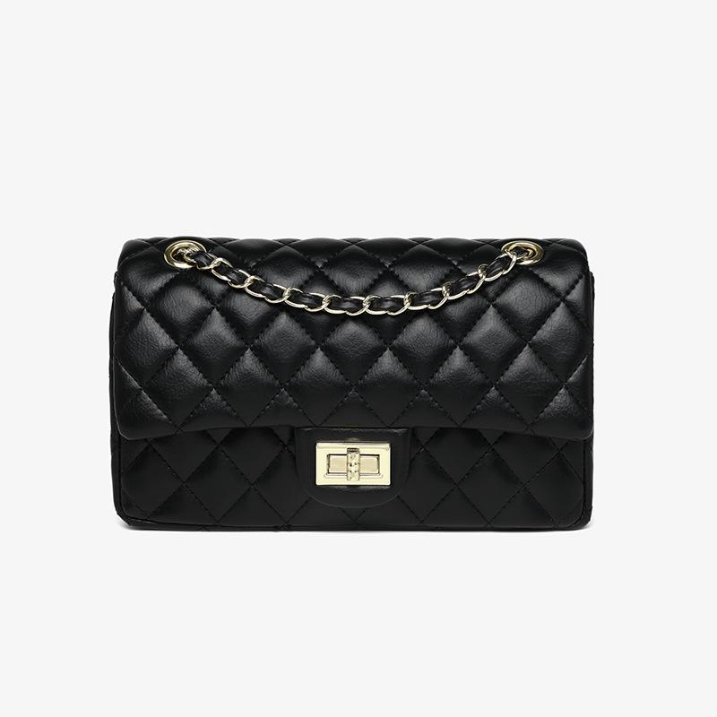 New Spring Diamond Chain Bag European and American Retro Fashionable Hot Mom Bag Easy To Match One Shoulder Crossbody Bag for Women