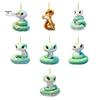 Snake Hanging Pendant Animal Christmas Tree Car Ornament Acrylic Cute Car Rearview Mirror Decoration for Trees Windows Doors Walls