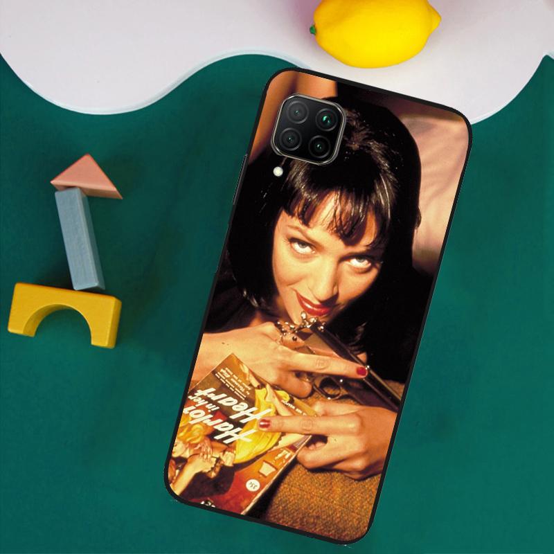 Pulp Fiction Movie Poster For Huawei Nova 11i 12s 12i 8i 7i Y73 Y70 Y90 Y60 Y72 Y61 Y91 9 10 SE P30 Pro P40 Lite Case