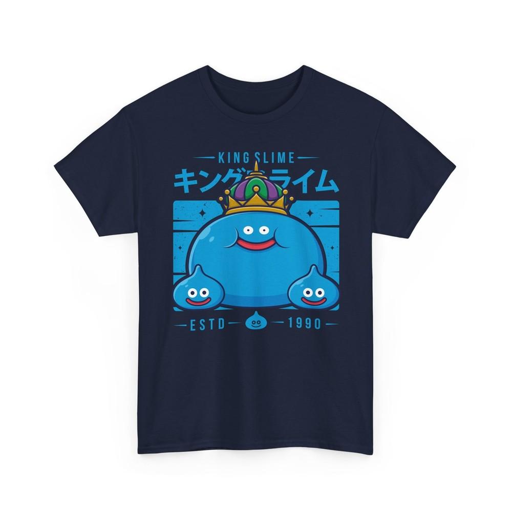 King Slime & Slimes Unisex T-Shirt, Dragon Quest Rpg - Jrpg Video Games Shirt