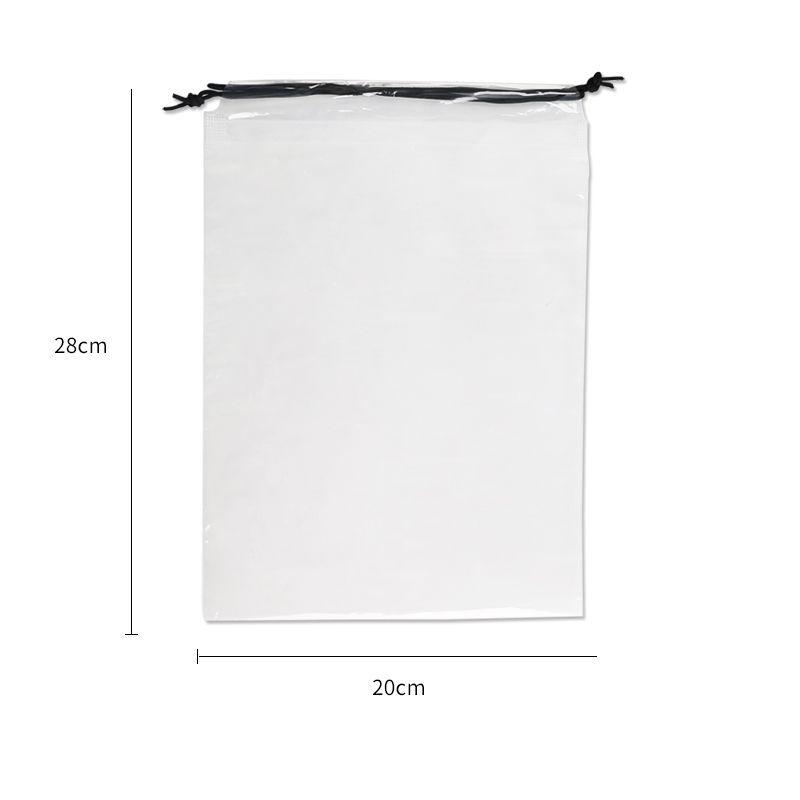 Large HD Clear Cotton Doll Storage & Dustproof Drawstring Bag