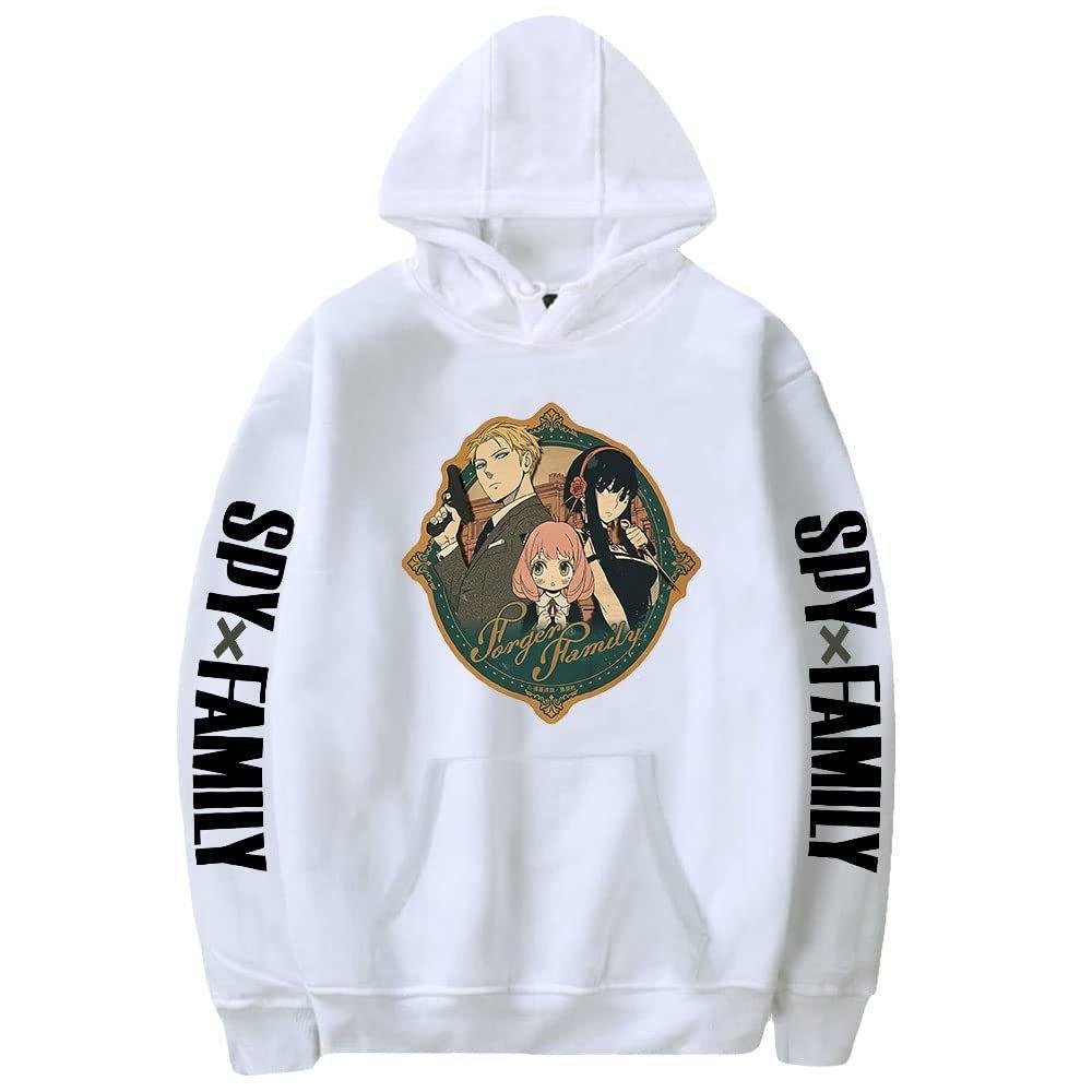 SPY × FAMILY Spy Play House Anime Peripheral Hoodie Hooded Sweater Top Men's and Women's Long Sleeves