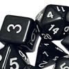 Набор из 7 акриловых игральных костей Набор костей Настольная игра Семейные игры Аксессуары Стол для подарков на вечеринку