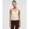 Выровнять талию Длина Топ-топ CAmi AB Cup Светло-слоновая кость