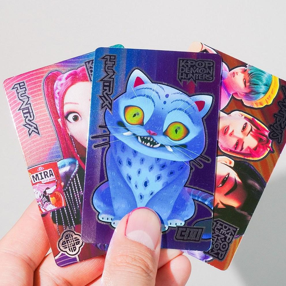 K-pop Охотники на демонов Набор голографических фотокарточек из 30 штук Kedehun Фотокарточки с персонажами, Набор из 6 штук
