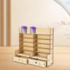 Wall Mount Model Paint Storage Organizer Multipurpose for Hobby Craft Tool Easily Install Save Space