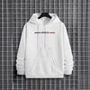 2025 New Men's Hooded Sweatshirt with Letter Print - Retro, Simple, Elegant, and Environmentally Friendly Materials