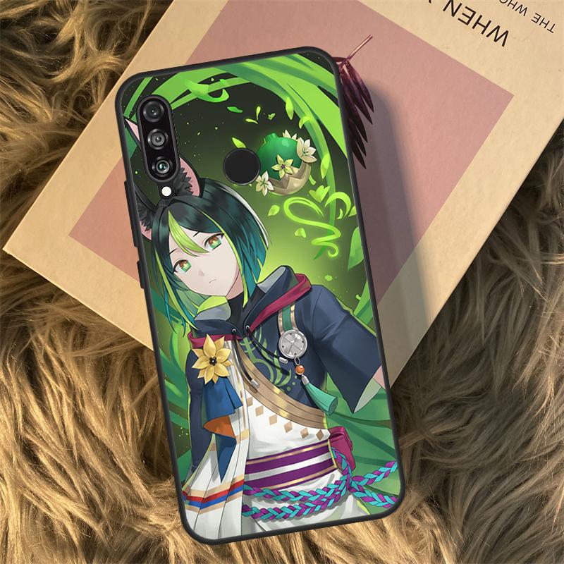 Чехол Genshin Impact Тигнари для Huawei Nova 5T 3i 7i 8i 11i 12i 9 10 SE Y60 Y61 Y70 Y72 Y73 Y90 Y91 P30 P40 Lite