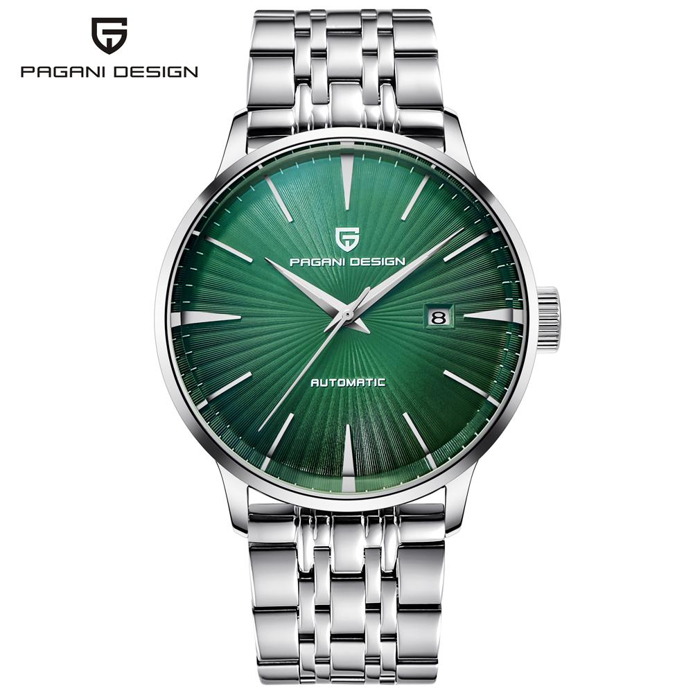 PAGANI DESIGN Brand Watch Men Automatic Mechanical Wristwatches Mens Steel Waterproof Watches Business Men's Clock dropshipping