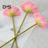 Искусственная Гербера Jamesonii со стеблем Реалистичный искусственный шелковый цветок Домашний офис Стол Центральная часть Искусственная цветочная ветка Цветочная композиция Украшение