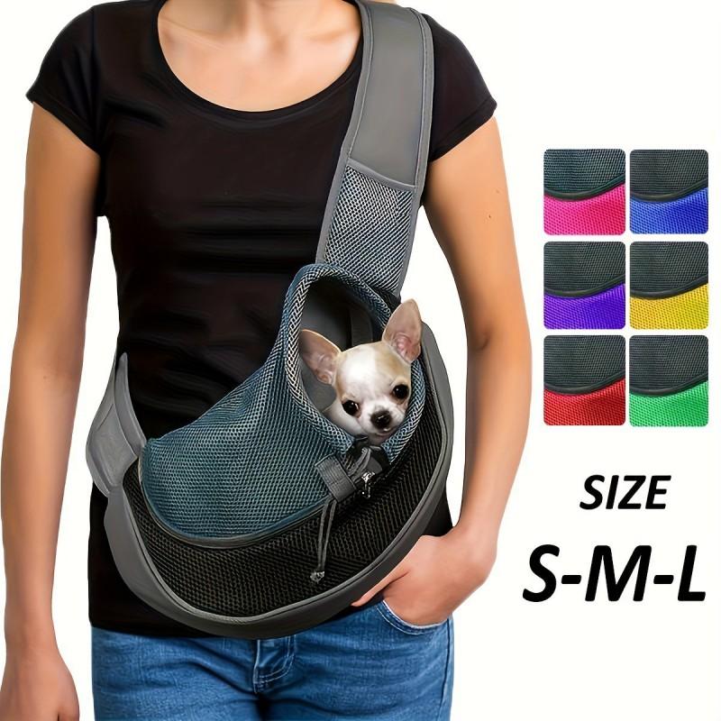 Reflective Pet Carrier Bag Portable Breathable Cat Dog Small Pets